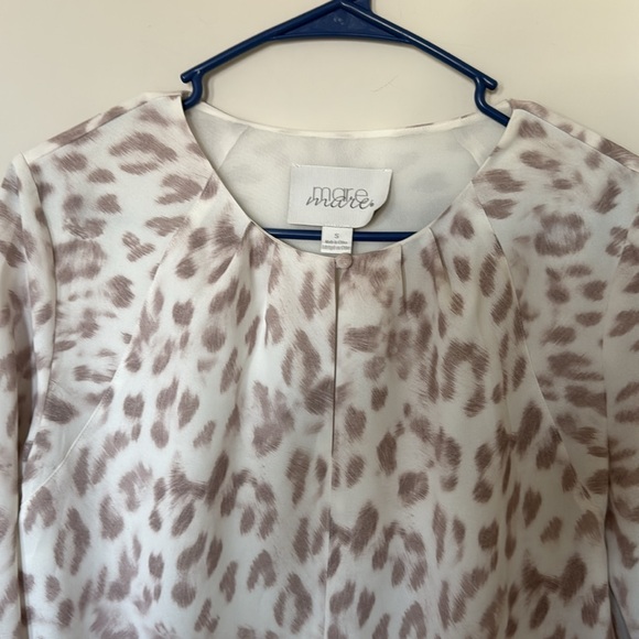 Anthropologie Mare Mare Felix Cheetah Tunic Dress S - Picture 4 of 6